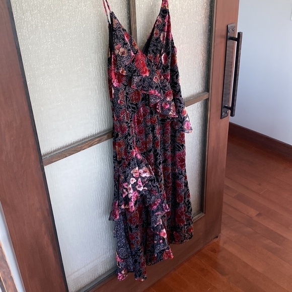 Jill  Stewart Dahlia print dress size 14 EUC - Picture 8 of 10